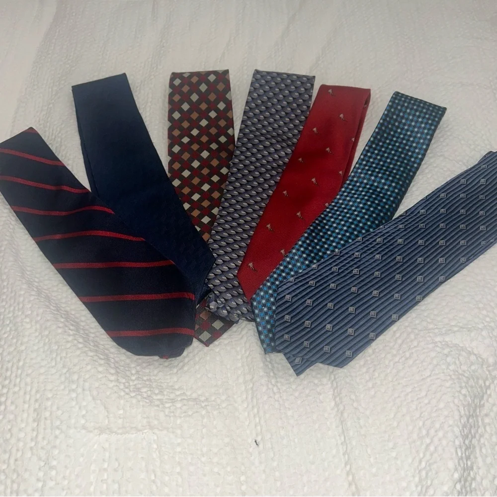 Men's Assorted Patterned Ties Set - Picture 2 of 2